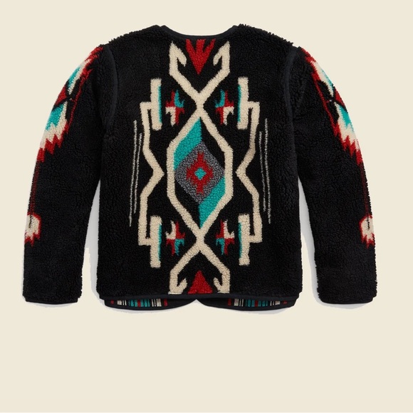 Fleece Jacquard RRL Jacket - Picture 2 of 4